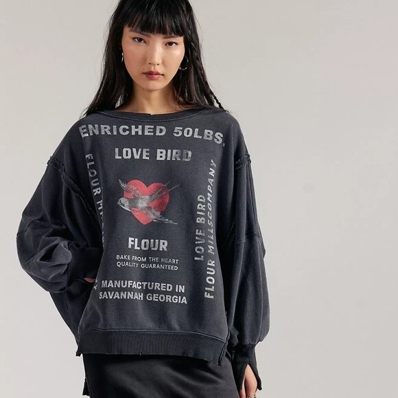 Free People Tops - We The Free Graphic Camden Pullover